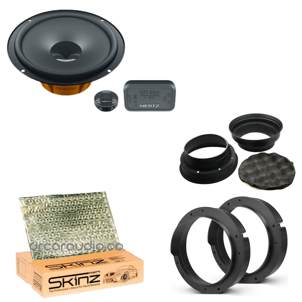 Entry Level Front Speaker Upgrade – Hertz Dieci DSK 165.3