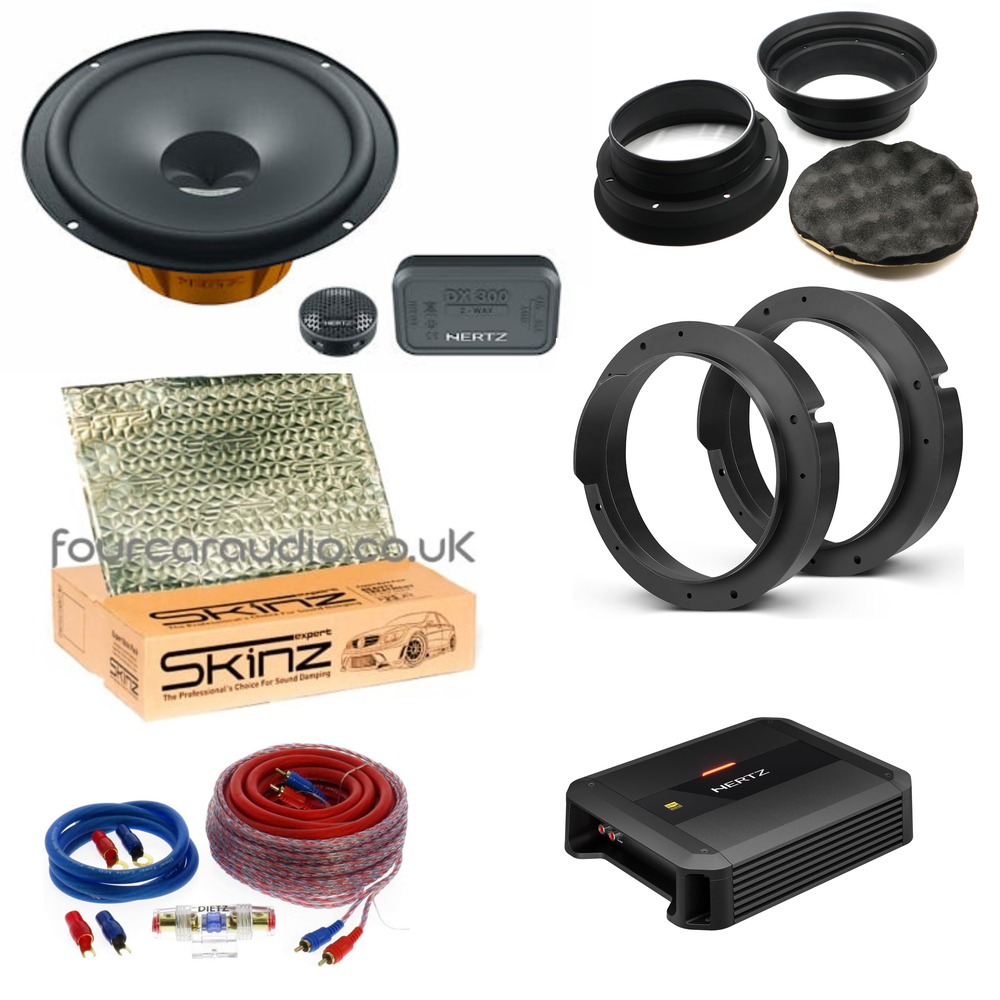 Entry Level Front Speaker Upgrade – Hertz Dieci DSK 165.3 + Hertz Dieci Power DP