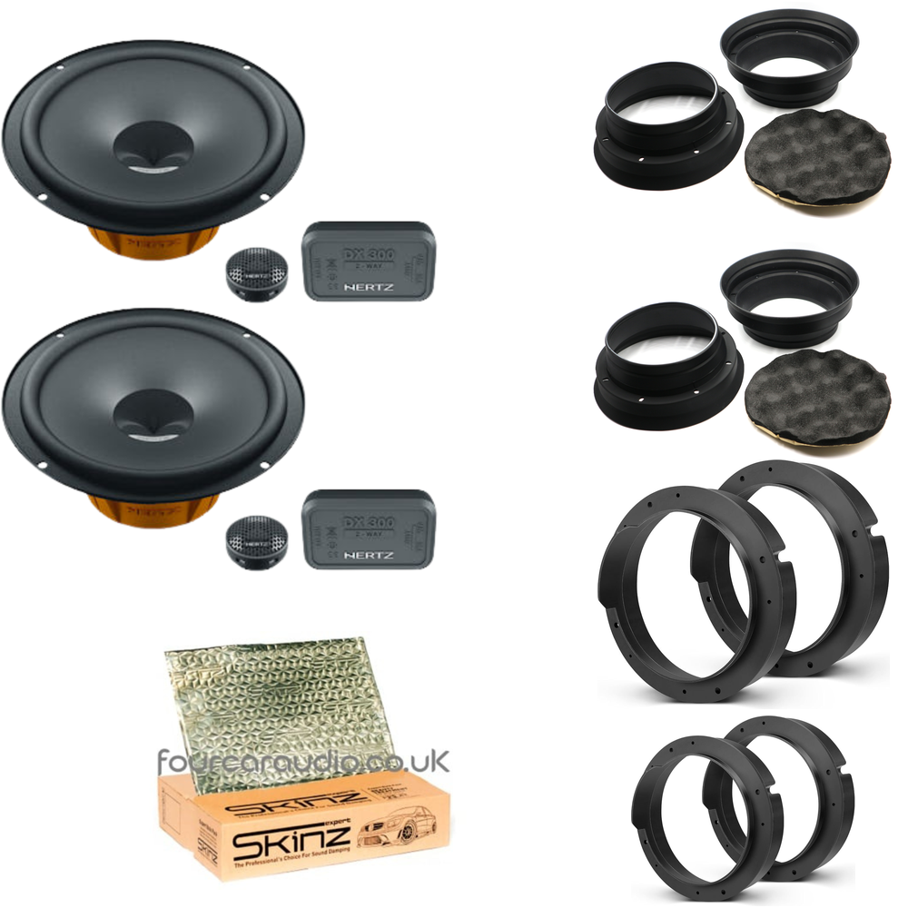Entry Level – Front & Rear Upgrade with Hertz Dieci Speakers