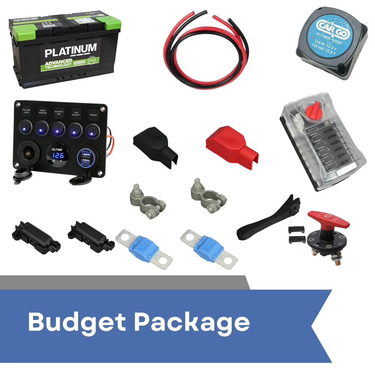 Budget Campervan Electrical Package