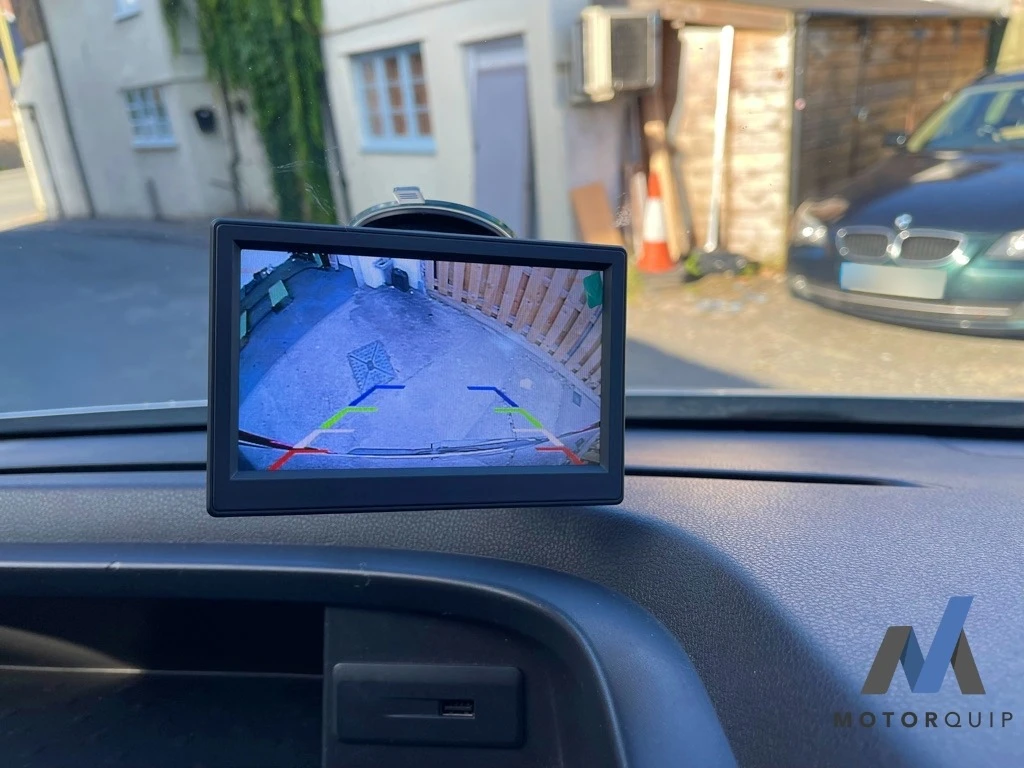 Motorquip reversing-camera installation 3