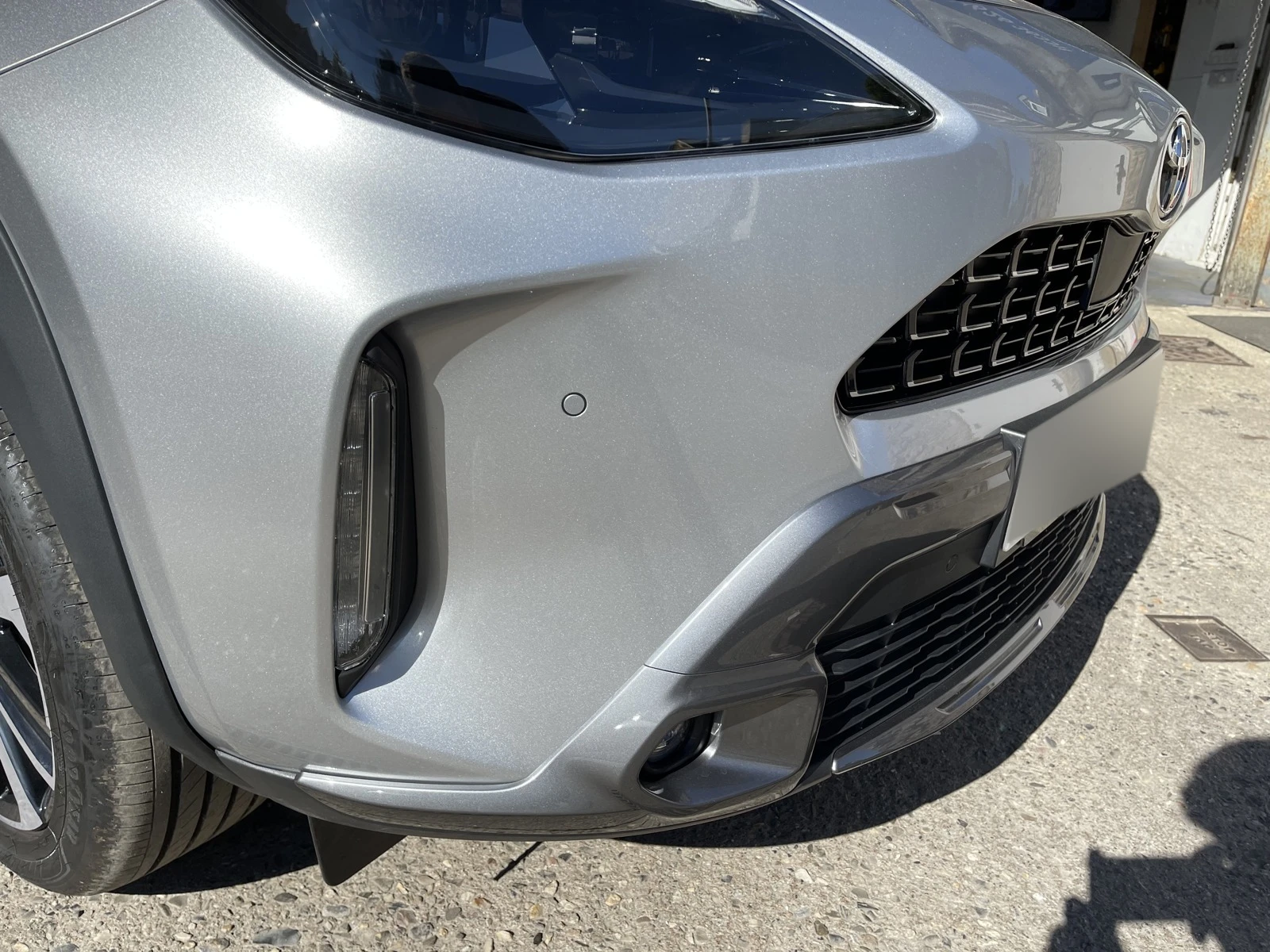 Motorquip parking-sensor installation 3